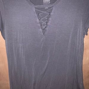 Dark grey shirt